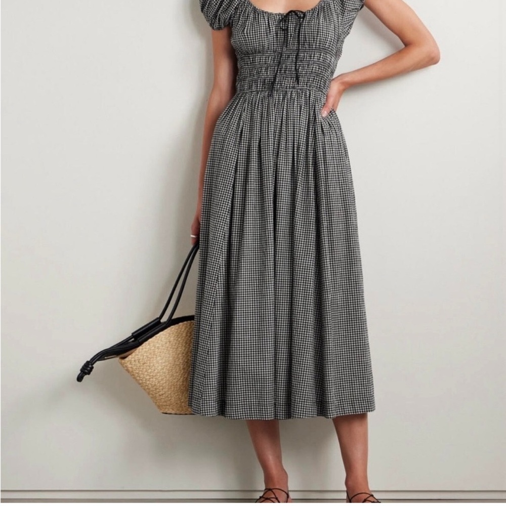 Doen Quinn Dress in Gingham XL Worn Twice